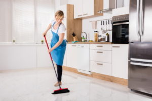 What is the fastest way to clean a messy apartment