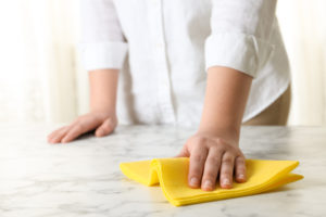 What’s the best way to clean old marble