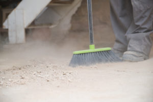 How do you clean up a neglected basement