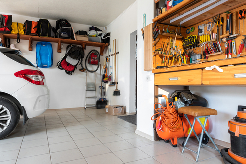 What is the best way to clean a garage