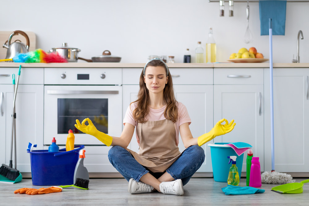 Can cleaning be a form of meditation
